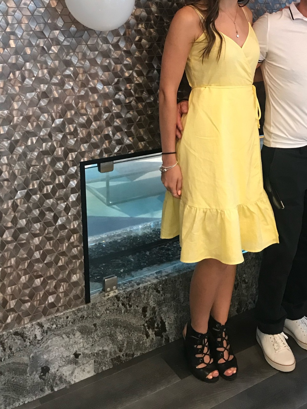 Yellow Linen Dress